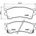 Hella | Bremsbelagsatz, Scheibenbremse | 8DB 355 006-621