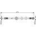 BOSCH | Bremsschlauch | 1 987 476 626 BOSCH | Bremsschlauch | 1 987 476 626