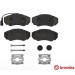 Brembo | Bremsbelagsatz, Scheibenbremse | P 23 091 Brembo | Bremsbelagsatz, Scheibenbremse | P 23 091