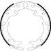Hella | Bremsbackensatz, Feststellbremse | 8DA 355 050-621