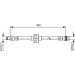 BOSCH | Bremsschlauch | 1 987 481 567 BOSCH | Bremsschlauch | 1 987 481 567