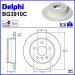 Delphi Bremsscheibe BG3910C Delphi Bremsscheibe BG3910C