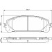 BOSCH Bremsbelagsatz, Scheibenbremse 0 986 494 686