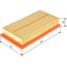BOSCH 1 457 433 155 Luftfilter BOSCH 1 457 433 155 Luftfilter