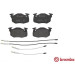 Brembo | Bremsbelagsatz, Scheibenbremse | P 61 044