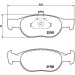Brembo | Bremsbelagsatz, Scheibenbremse | P 23 125