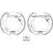 Hella | Bremsbackensatz | 8DB 355 004-241