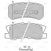 598520 Bremsbelagsatz, Scheibenbremse 598520 Bremsbelagsatz, Scheibenbremse
