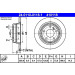 ATE | Bremsscheibe | 24.0110-0118.1 ATE | Bremsscheibe | 24.0110-0118.1