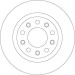 TRW | Bremsscheibe | DF8070 TRW | Bremsscheibe | DF8070