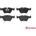 Brembo | Bremsbelagsatz, Scheibenbremse | P 06 042