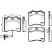 Hella | Bremsbelagsatz, Scheibenbremse | 8DB 355 018-521