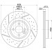Hella | Bremsscheibe | 8DD 355 123-471