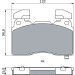 0 986 424 894 Bremsbelagsatz, Scheibenbremse