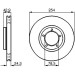 BOSCH | Bremsscheibe | 0 986 478 160 BOSCH | Bremsscheibe | 0 986 478 160
