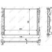 NRF | Kühler, Motorkühlung | 53991 NRF | Kühler, Motorkühlung | 53991
