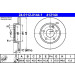 ATE | Bremsscheibe | 24.0112-0144.1 ATE | Bremsscheibe | 24.0112-0144.1