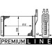 Mahle | Wärmetauscher, Innenraumheizung | AH 74 000P