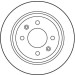 TRW | Bremsscheibe | DF1669 TRW | Bremsscheibe | DF1669