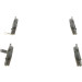 BOSCH | Bremsbelagsatz, Scheibenbremse | 0 986 494 255 BOSCH | Bremsbelagsatz, Scheibenbremse | 0 986 494 255