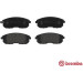 Brembo | Bremsbelagsatz, Scheibenbremse | P 23 126 Brembo | Bremsbelagsatz, Scheibenbremse | P 23 126
