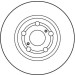 TRW | Bremsscheibe | DF2742