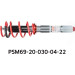 Eibach | Fahrwerkssatz, Federn/Dämpfer | Fahrwerkssatz Federn Dämpfer Pro Street Multi | PSM69-20-030-04-22 Eibach | Fahrwerkssatz, Federn/Dämpfer | Fahrwerkssatz Federn Dämpfer Pro Street Multi | PSM69-20-030-04-22