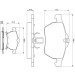 BOSCH | Bremsbelagsatz, Scheibenbremse | 0 986 424 488