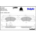 Delphi Bremsbelagsatz, Scheibenbremse LP1630