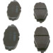 BOSCH | Bremsbelagsatz, Scheibenbremse | 0 986 424 512