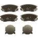 GDB1782 Bremsbelagsatz, Scheibenbremse COTEC