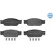 Meyle | Bremsbelagsatz, Scheibenbremse | 025 239 0818 Meyle | Bremsbelagsatz, Scheibenbremse | 025 239 0818