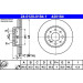 ATE | Bremsscheibe | 24.0120-0184.1 ATE | Bremsscheibe | 24.0120-0184.1