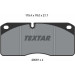 Textar | Bremsbelagsatz, Scheibenbremse | 2906705 Textar | Bremsbelagsatz, Scheibenbremse | 2906705