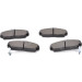 BOSCH | Bremsbelagsatz, Scheibenbremse | 0 986 424 214 BOSCH | Bremsbelagsatz, Scheibenbremse | 0 986 424 214