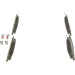 BOSCH | Bremsbelagsatz, Scheibenbremse | 0 986 424 370 BOSCH | Bremsbelagsatz, Scheibenbremse | 0 986 424 370