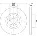 Hella | Bremsscheibe | 8DD 355 122-571