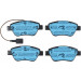 TRW Bremsbelagsatz, Scheibenbremse COTEC GDB1590