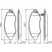 BOSCH Bremsbelagsatz, Scheibenbremse 0 986 494 047
