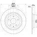 Hella | Bremsscheibe | 8DD 355 118-541 Hella | Bremsscheibe | 8DD 355 118-541