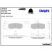 Delphi Bremsbelagsatz, Scheibenbremse LP1515