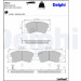 Delphi | Bremsbelagsatz, Scheibenbremse | LP633 Delphi | Bremsbelagsatz, Scheibenbremse | LP633