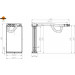 NRF | Wärmetauscher, Innenraumheizung | 54370 NRF | Wärmetauscher, Innenraumheizung | 54370