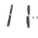 BOSCH | Bremsbelagsatz, Scheibenbremse | 0 986 494 168