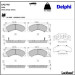 Delphi Bremsbelagsatz, Scheibenbremse LP2770