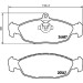 Hella Pagid | Bremsbelagsatz, Scheibenbremse | 8DB 355 013-031