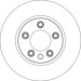 Bremsscheibe TRW SINGLE DF4762S