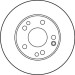 TRW | Bremsscheibe | DF2814