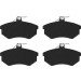 TRW Bremsbelagsatz, Scheibenbremse COTEC GDB430
