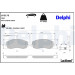 Delphi | Bremsbelagsatz, Scheibenbremse | LP2173 Delphi | Bremsbelagsatz, Scheibenbremse | LP2173